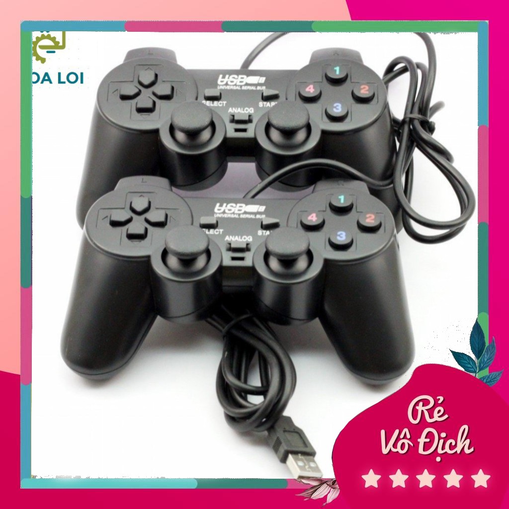 Bộ 2 tay cầm chơi game đôi cho PC/Laptop cổng USB