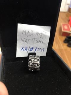 nhẫn chrome hearts bạc 925