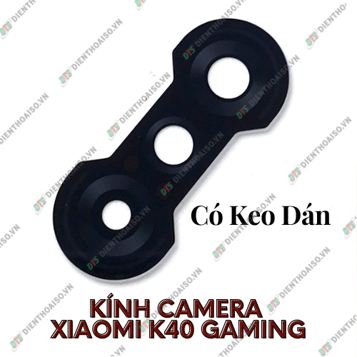 Mặt kính camera xiaomi k40 gaming có sẵn keo dán