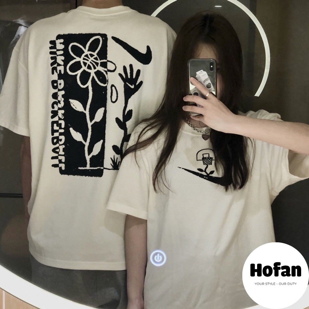 Áo thun unisex nam nữ NIKE BASKETBALL oversize form rộng phong cách ulzzang