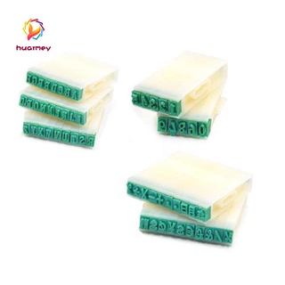 Set con dấu tạo hình chữ cái/ số/ ký hiệu bằng nhựa độc đáo tiện dụng