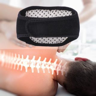 Đai đeo cổ châm cứu sinh nhiệt từ tính