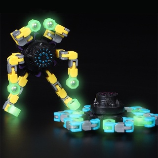 (MỚI) Con quay đồ chơi Fidget Spinner phát sáng -SOU
