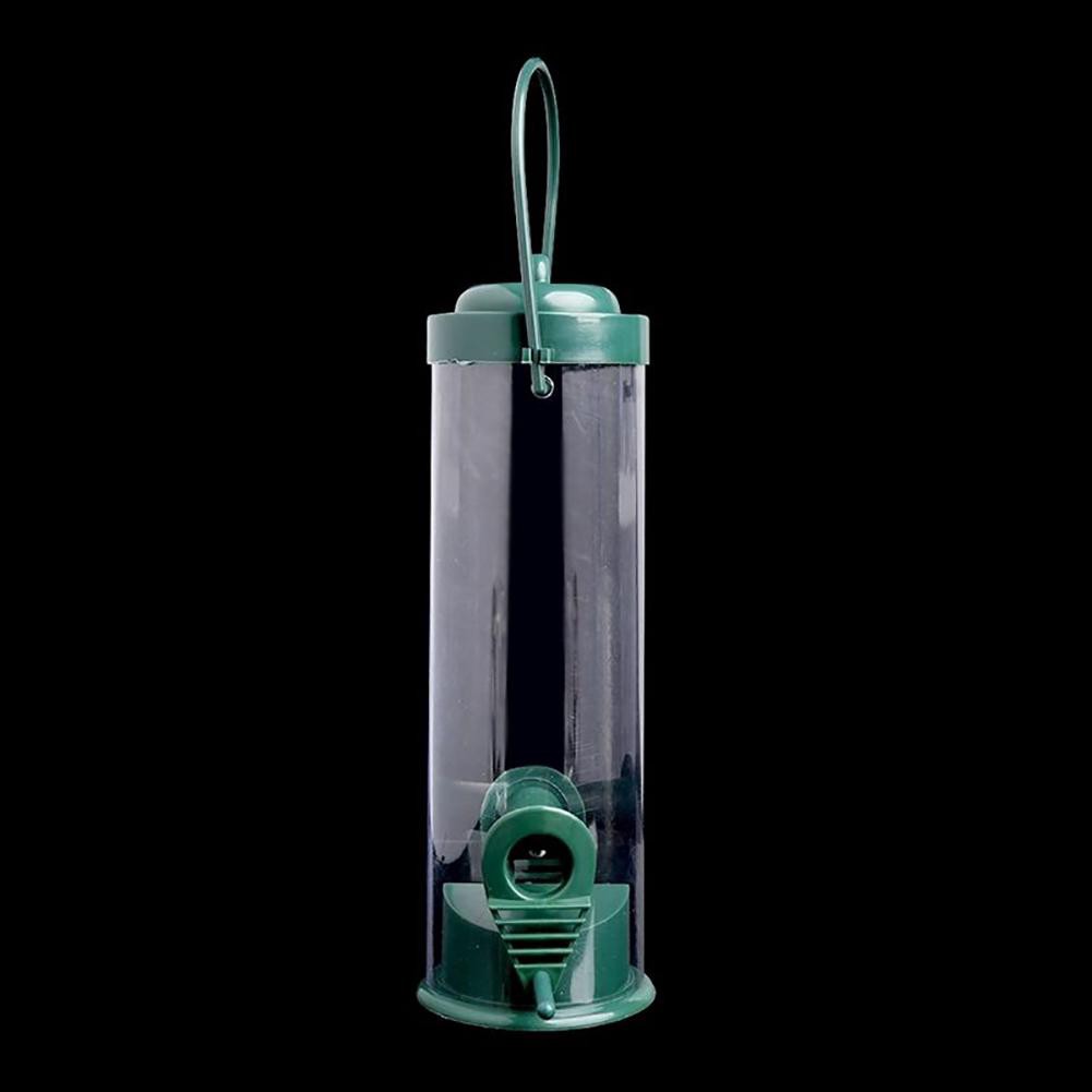 Bình treo thức ăn cho chim bằng nhựa tiện dụng