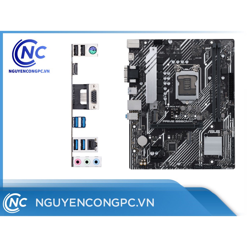 Mainboard - Bo Mạch Chủ ASUS PRIME B560M-K