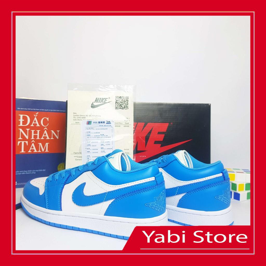 🔥FREE SHIP-HÀNG QUẢNG CHÂU 🔥Giày thể thao sneaker🔥Air Jordan 1 Low JD UNC' BLUE full box - Yabi Store | BigBuy360 - bigbuy360.vn