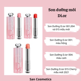 Son dưỡng Di.or phục hồi màu sắc môi, tăng khả năng dưỡng ẩm - Cam kết hàng chính hãng