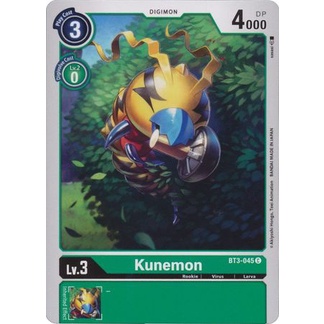 Thẻ bài Digimon - TCG - Kunemon / BT3-045'