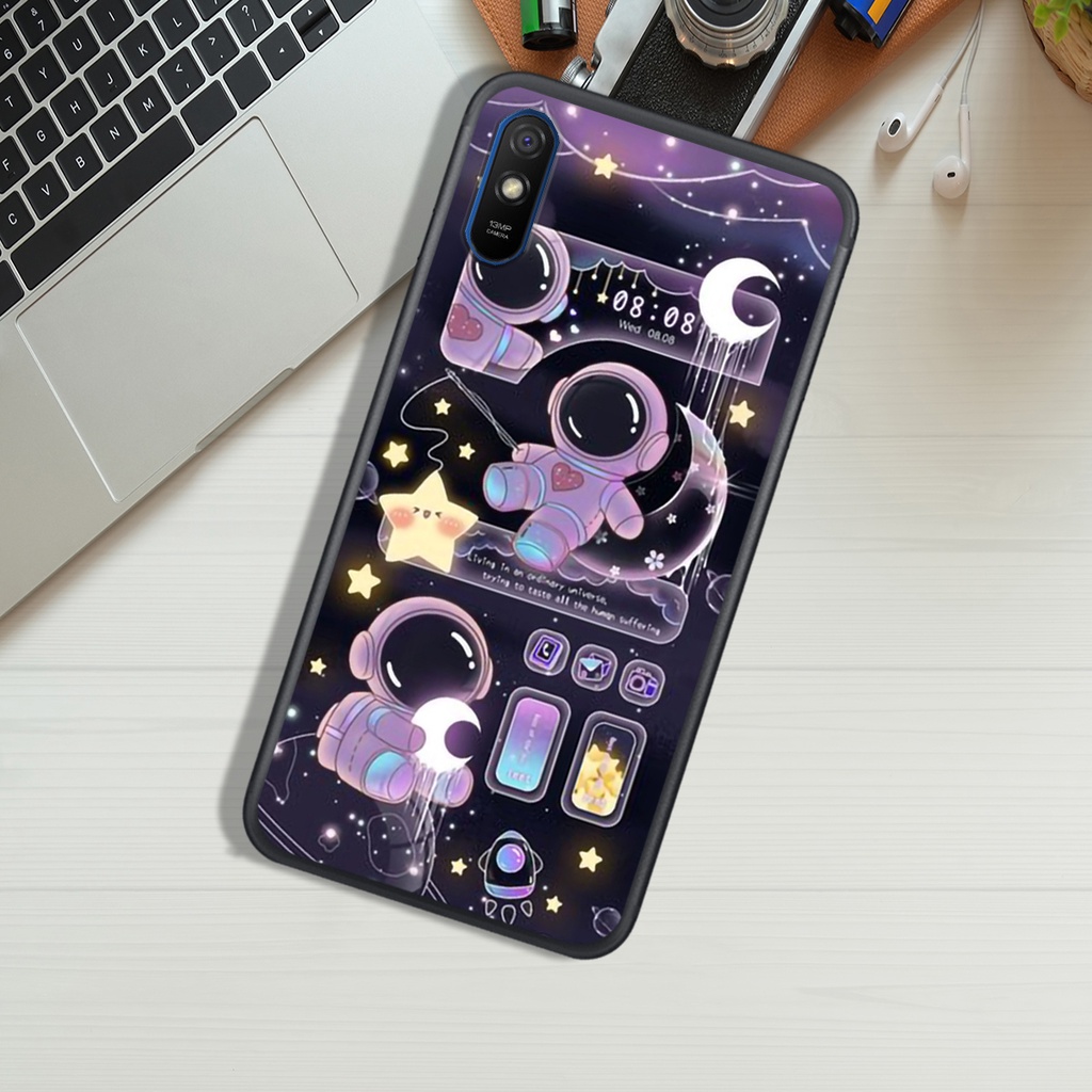 Ốp Lưng XIAOMI REDMI 7A - REDMI 8A - REMDI 9A - REDMI 8  , In Hình Phi Hành Astronauts  Phong Cách, Đẹp.