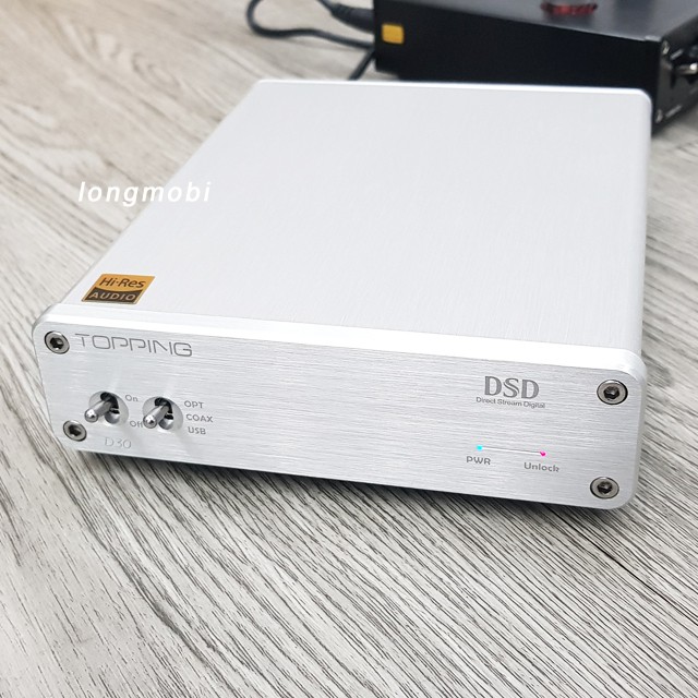 TOPPING D30 - Đầu giải mã nhạc DSD128 PCM 192KHZ/24BIT Tặng dây USB Canade