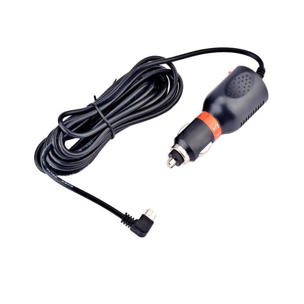Tẩu cấp nguồn cho camera hành trình, nguồn vào 12-24V, nguồn ra 5V - 1.5/2/3A, dây 3.5m, đầu cắm mini USB