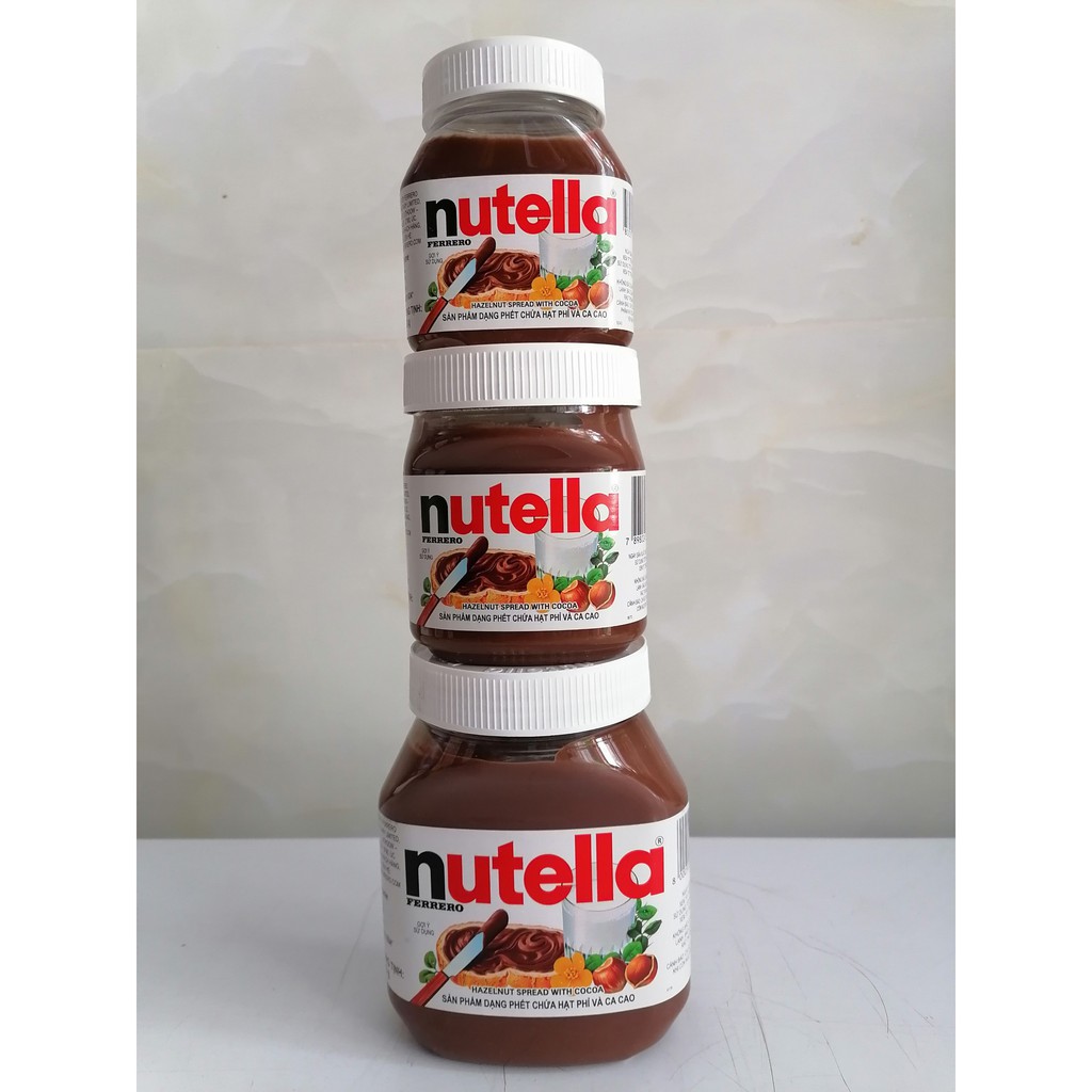 Hộp nhỏ 200g bơ hạt phỉ phết cacao australia nutella hazelnut spread with - ảnh sản phẩm 3