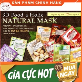 Mặt nạ 3d foodaholic hàn quốc lẻ 1 miếng