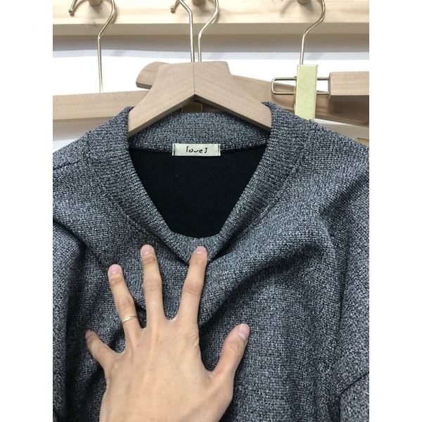 Váy nữ dáng dài, form suông, tay bồng cổ tròn màu đen ullzang phong cách Hàn Quốc Nhungkudo | BigBuy360 - bigbuy360.vn