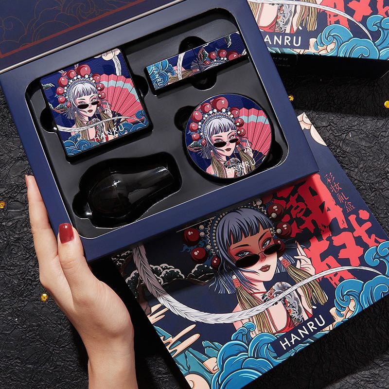 Set trang điểm 4 món HANRU nội địa trung HM.G421 | BigBuy360 - bigbuy360.vn