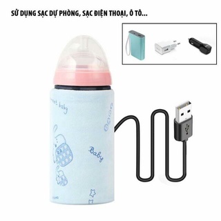 Túi ủ ấm sữa di động tiện dụng cắm sạc USB