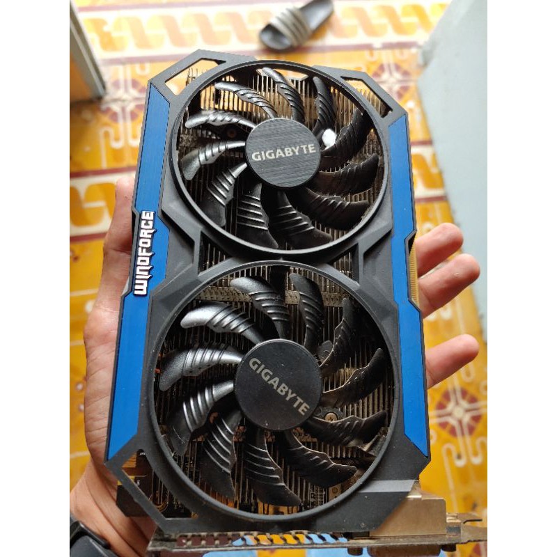 Card màn hình GIGABYTE GTX-960 OC 2GB DDR5 (Mạnh hơn 1050)