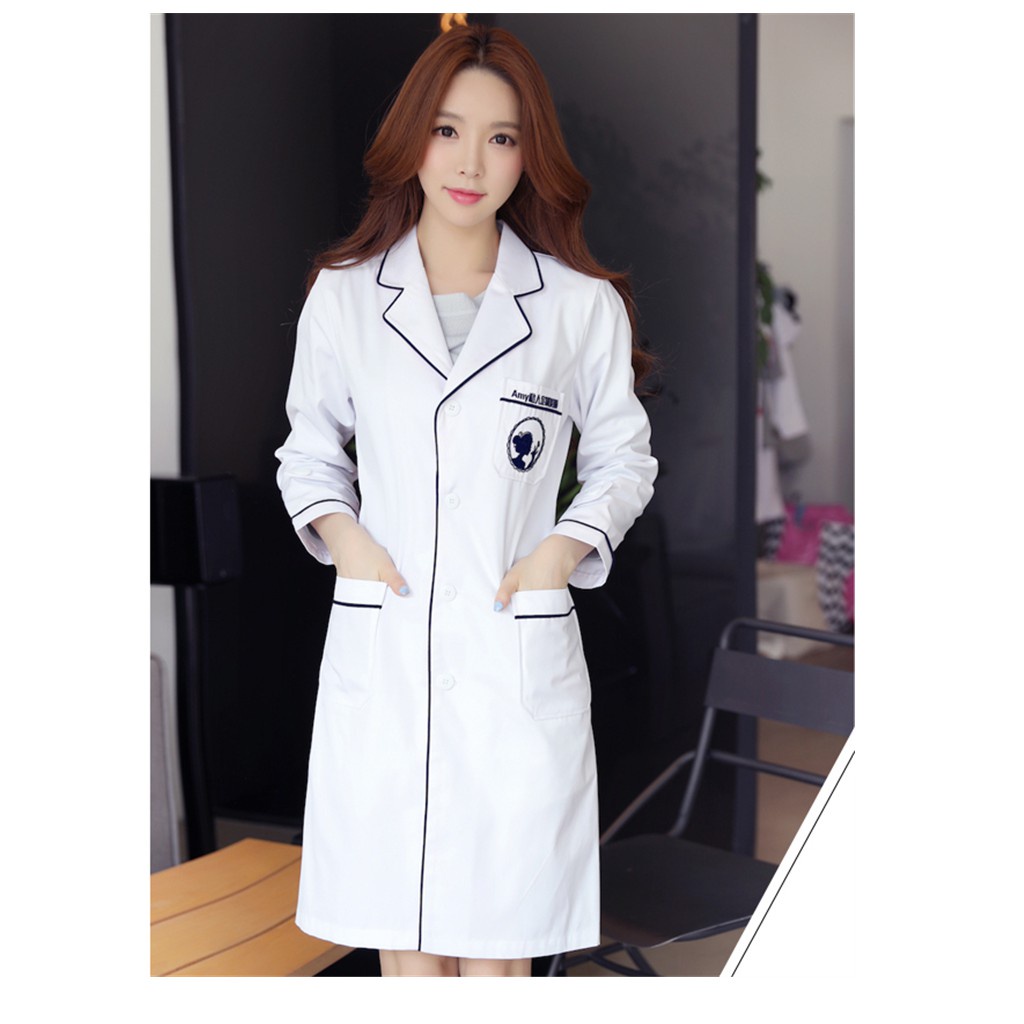 Áo Khoác Y Tá/ Bác Sĩ/ Phẫu Thuật Tay Ngắn Nhiều Túi Nhiều Túi Tiện Dụng Cho Nữ Tỷ Lệ080.my85613081 | BigBuy360 - bigbuy360.vn