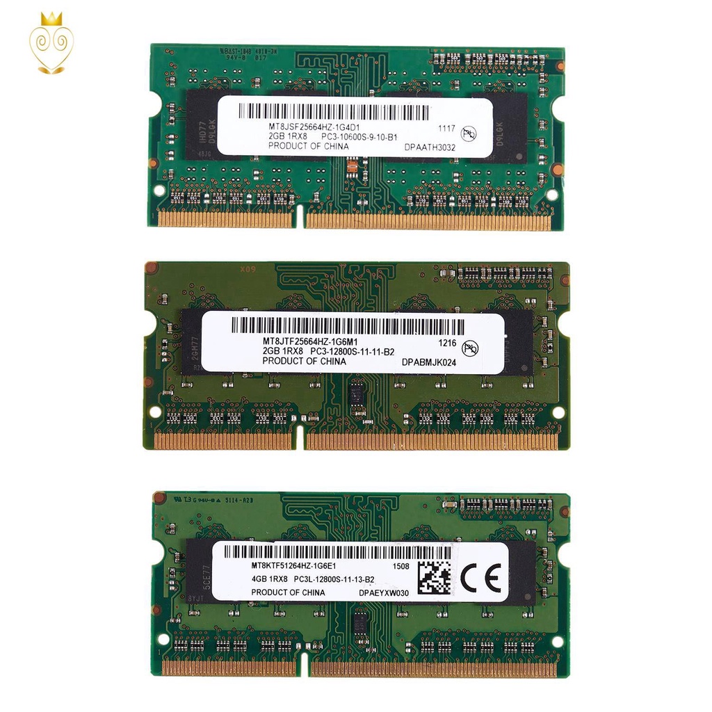 【Hot Sales】2GB 4GB DDR3 1600Mhz 1333Mhz SO-DIMM DDR3L DDR3 1.35/1.5V Memory Ram Memoria Sdram for Laptop Notebook(2GB/1333)