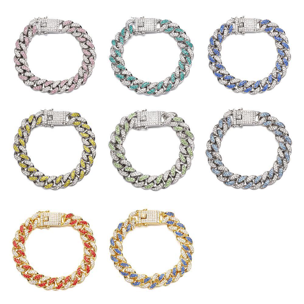 Vòng Tay Hoa Hồng Bản Rộng 12mm Sang Trọng