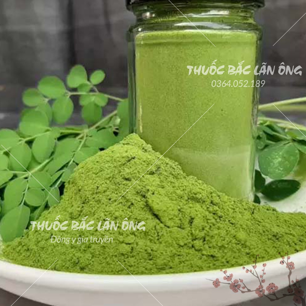 Bột chùm ngây sấy lạnh nguyên chất 1kg (Bột ăn dặm cho bé, giàu vitamin, dinh dưỡng cho cơ thể)