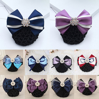 Lưới búi tóc đính hoa/nơ xinh xắn sang trọng cho nữ