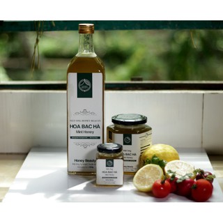 Mật ong hoa bạc hà ❤️HÀ GIANG❤️ nguyên chất cao cấp Honey Beauty 1.050ml có bảo hành