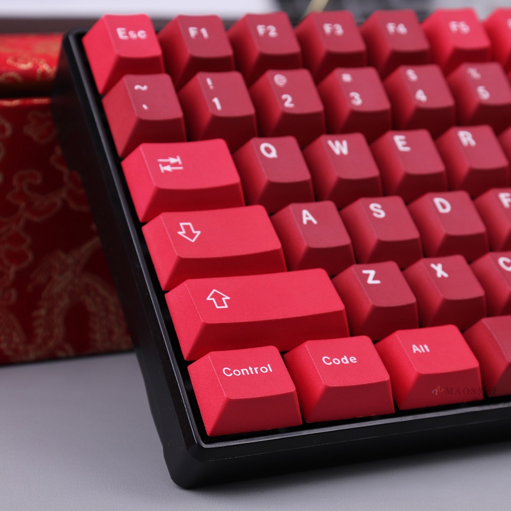 Keycap GMK Jamon 129 nút cấu hình cherry chất liệu PBT in nhiệt dành cho bàn phím cơ