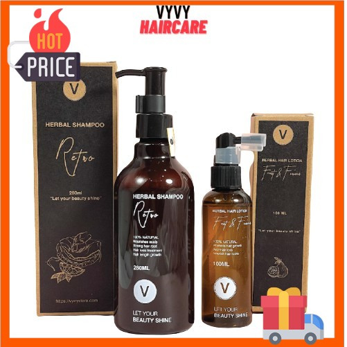 Combo Giảm Rụng Kích Thích Mọc Tóc VYVYHAIRCARE bộ 2 sản phẩm Sản Phẩm Cam Kết Mang Lại Hiệu Quả Được Cấp Giấy