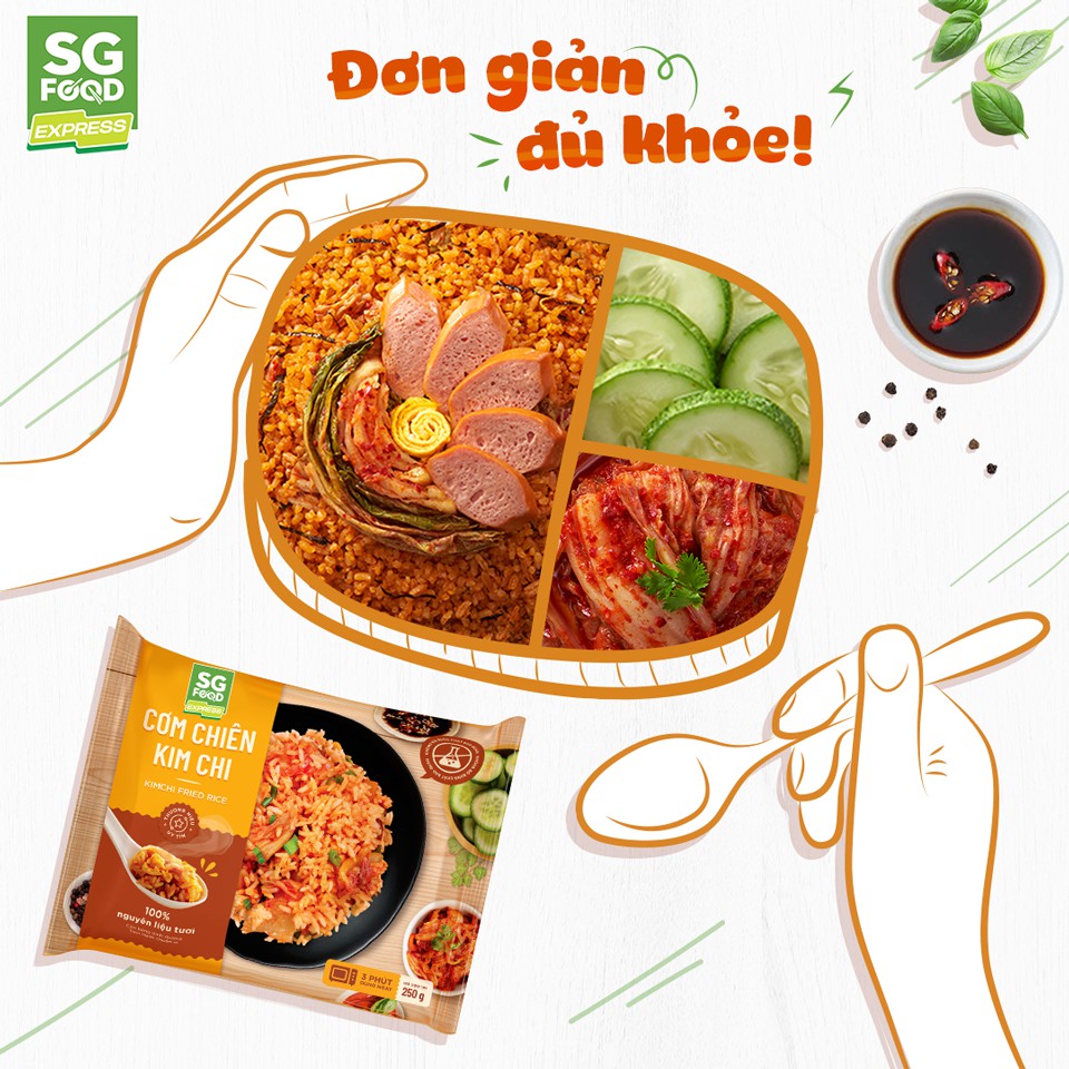 Cơm chiên kim chi 200g