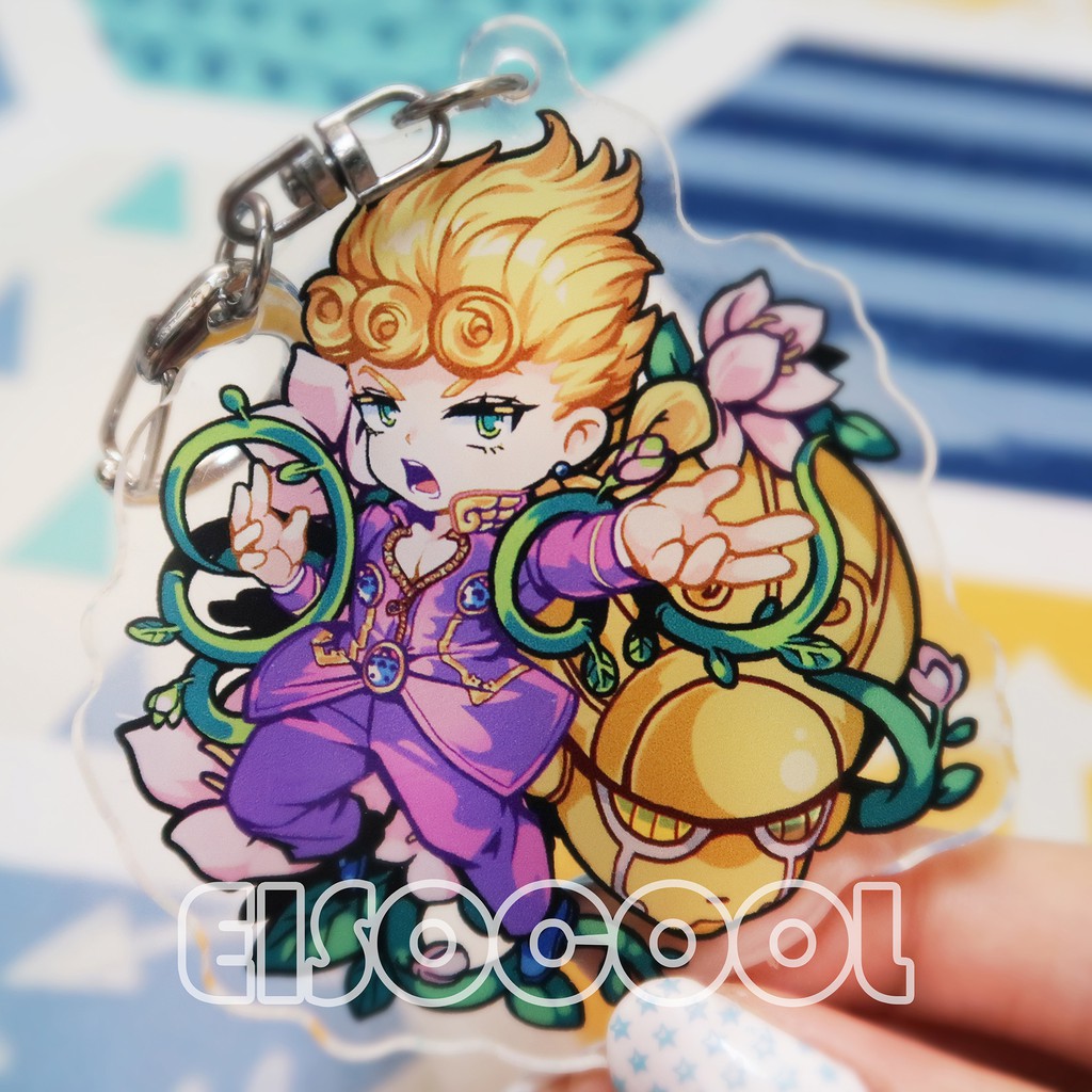 Móc khoá JOJO Bizarre Adventure viền trong