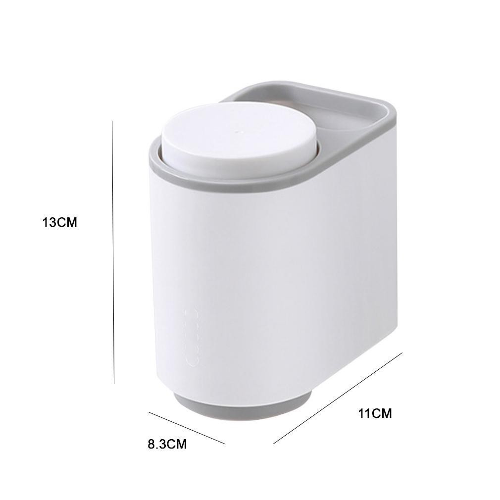 Kệ Để Cốc Đánh Răng ECOCO, Ống Đựng Cốc Kem Đánh Răng ECOCO- Kệ để bàn chải, kem đánh răng Ecoco, kèm 2 cốc