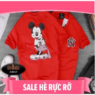 [MỚI NHẤT] Áo Thun Nam In Hình Mickey Sắc Nét