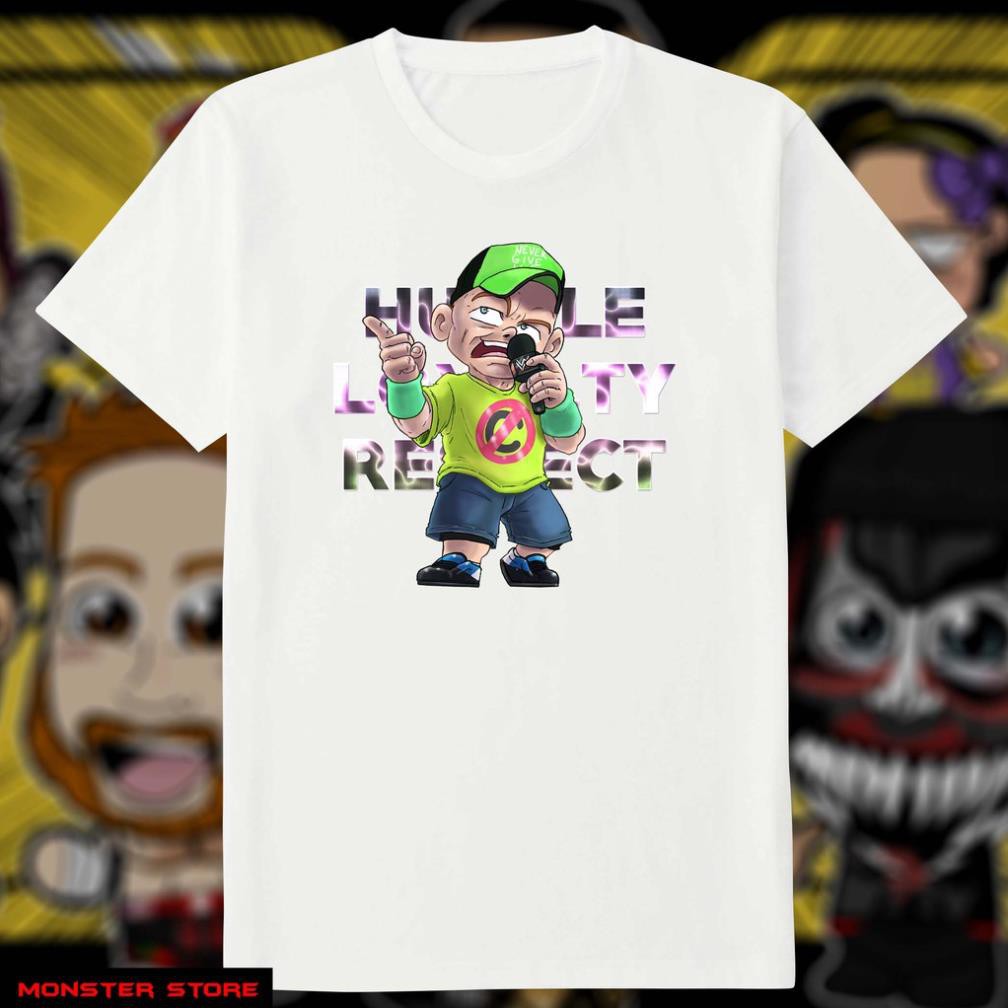 SALE- Áo Thun WWE John Cena "John Cena Chibi" - HÀNG MỚI VỀ