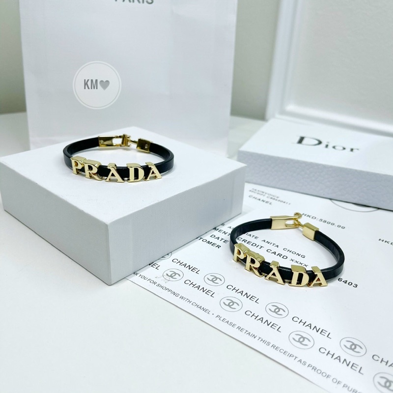 Lắc tay da vòng tay xinh phụ kiện trang sức Hari korea accessories