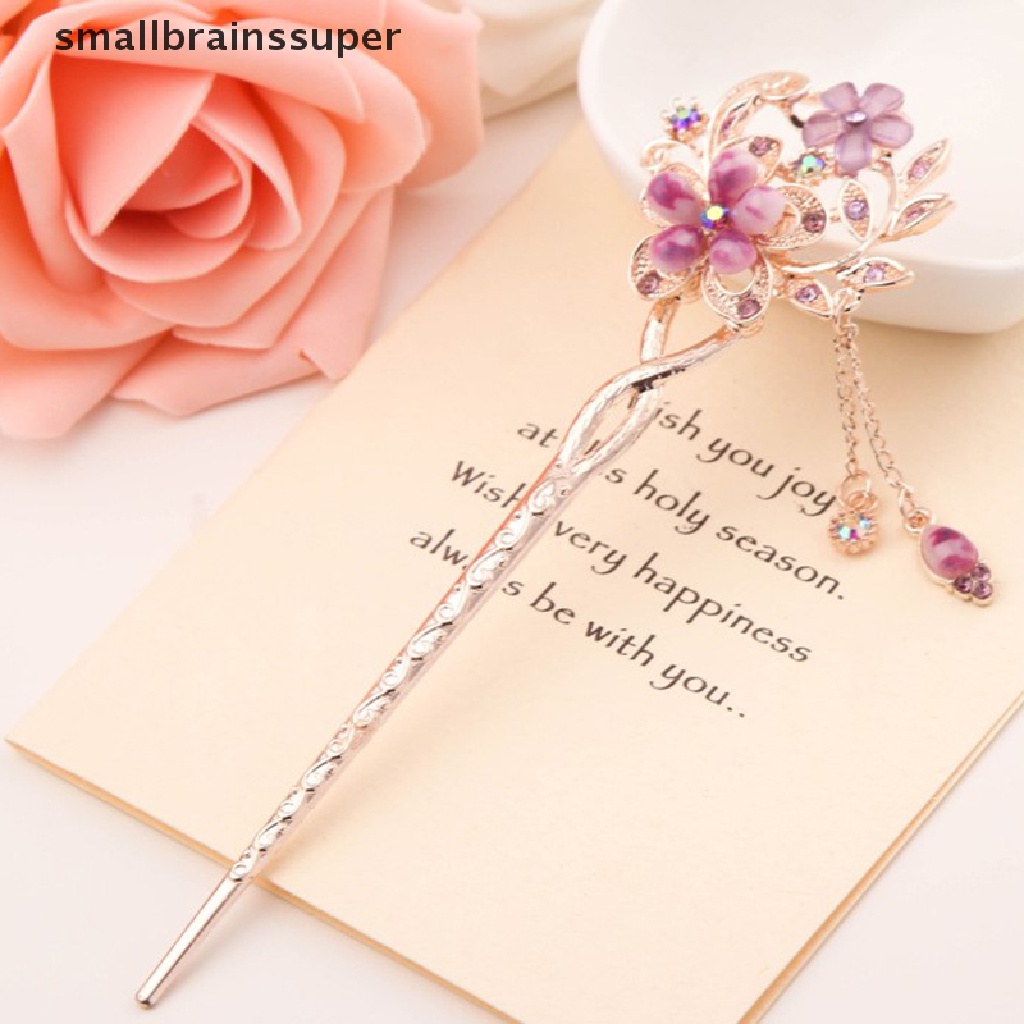 Trâm Cài Tóc Nhỏ Đính Đá Và Ngọc Trai Cho Nữ SBS