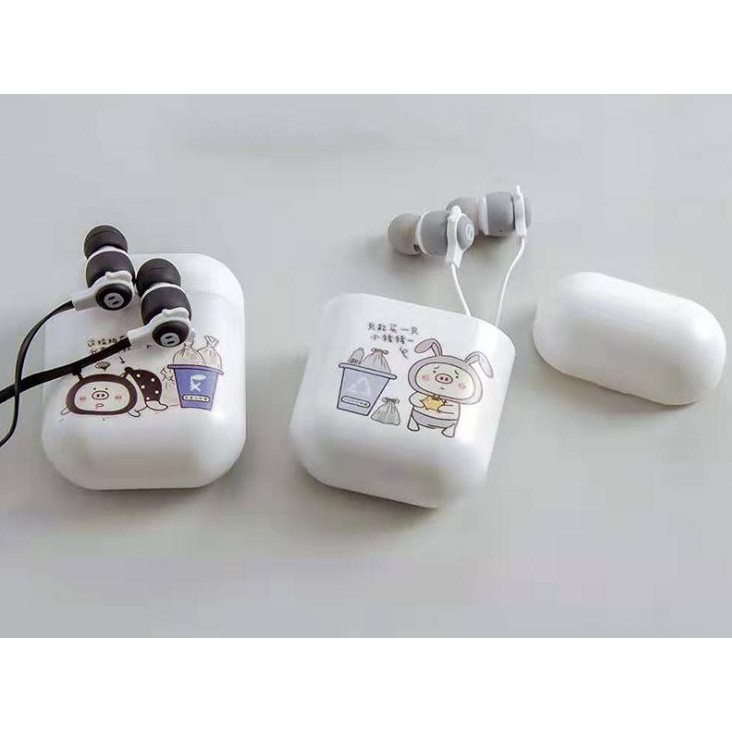 bộ tai nghe kèm vỏ airpod