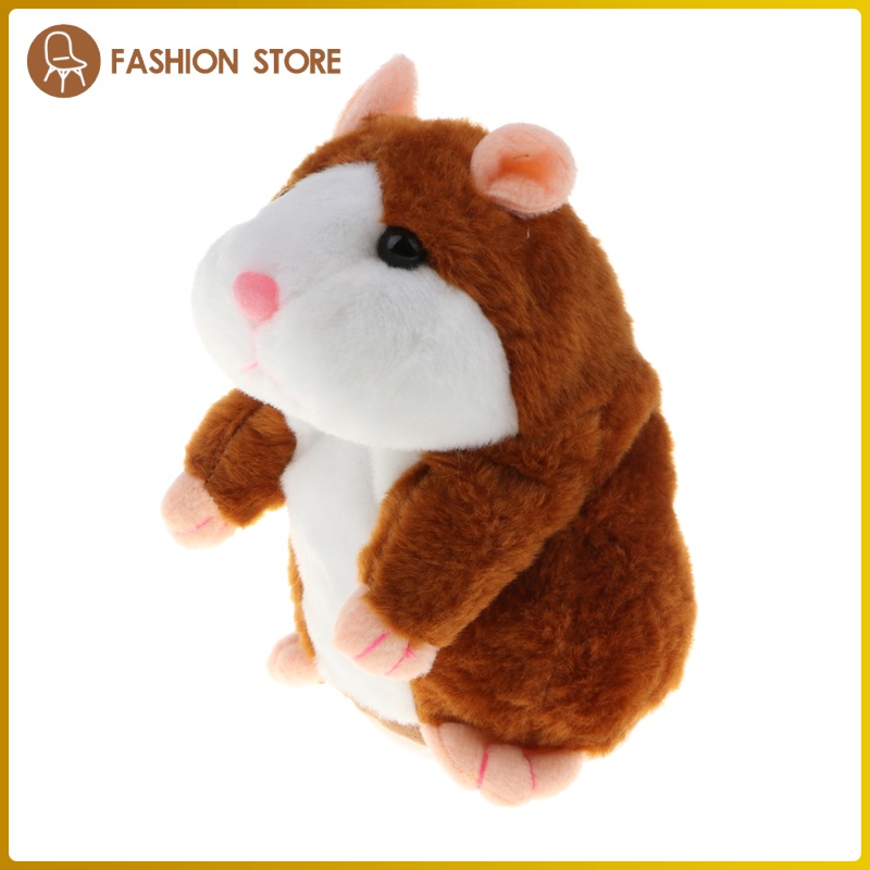 Chuột Hamster Nhồi Bông Biết Nói Vui Nhộn Cho Bé 2 3 Tuổi