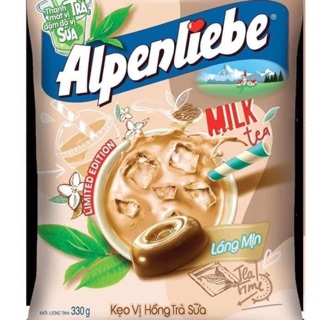 Kẹo Alpenlibe Hồng Trà Sữa