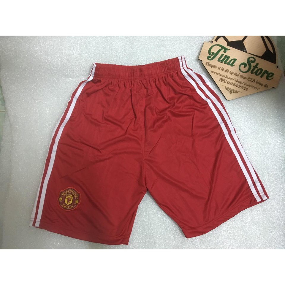 Combo 3 quần short CLB bóng đá