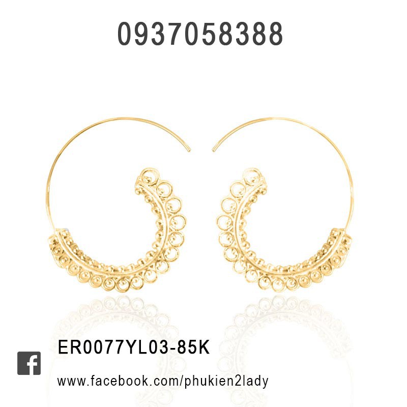 Bông tai boho xuất khẩu ER0077YL03
