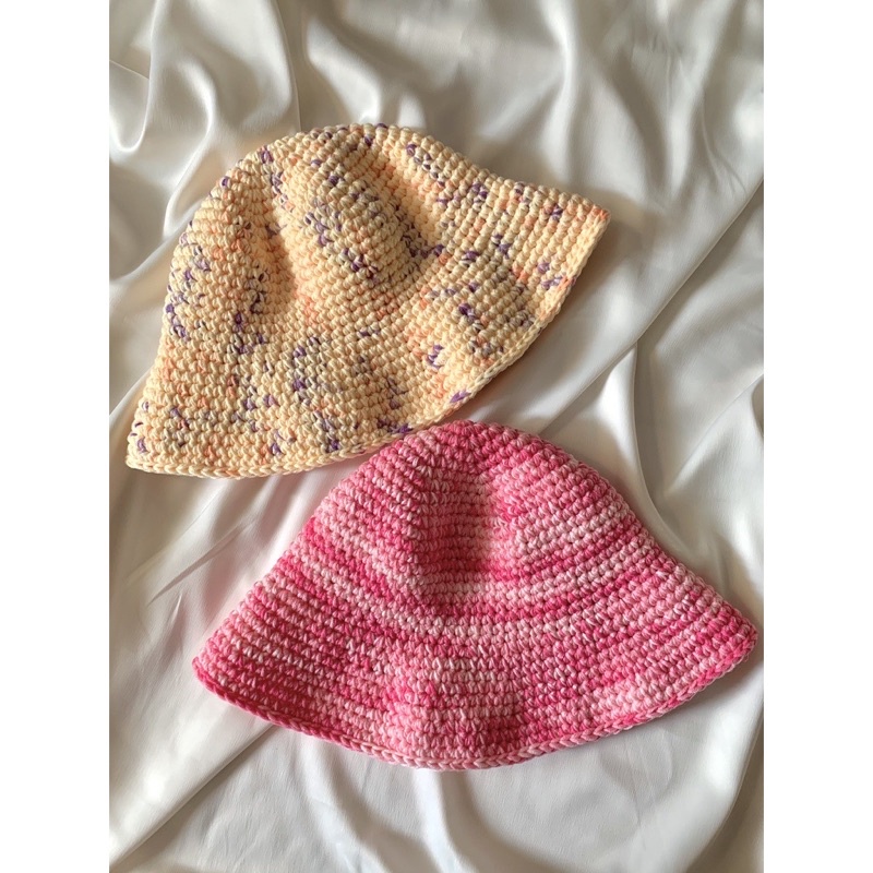 Nón bucket loang màu vintage siêu hot