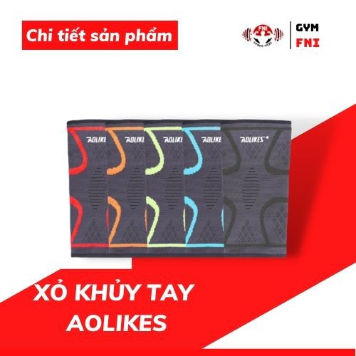 Phụ Kiện Tập Gym, Băng Bảo Vệ, Xỏ Khủy Tay Tập Gym AOLIKES