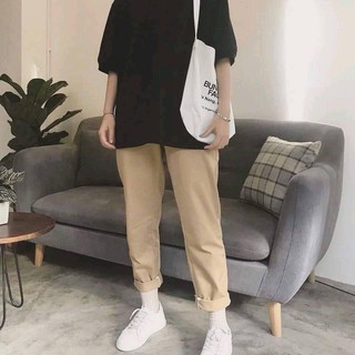 Quần Daddy Pant kaki Unisex