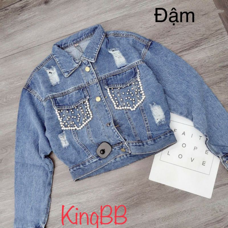 ÁO KHOÁC JEANS BÉ