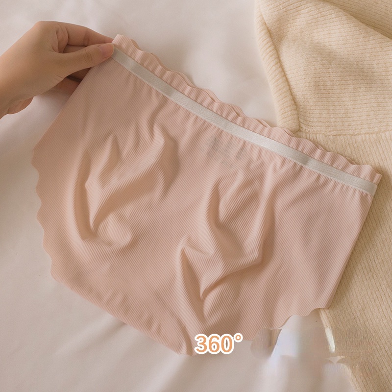 Quần Lót Lụa Mỏng Thoáng Khí Không Để Lại Dấu Vết Cho Nữ