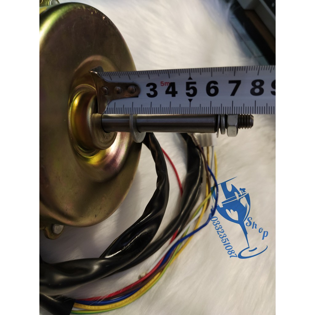 Motor 220V-120W quay ngược chiều - mô tơ quạt  , thay thế cho động cơ quạt điều hòa phun sương