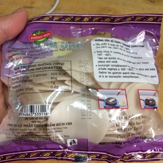 Bánh phồng Bích Chi mực 100g