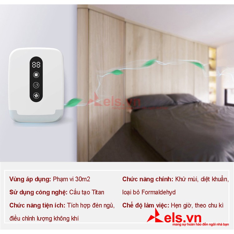 Máy khử mùi nhà vệ sinh Lovenfly LW50