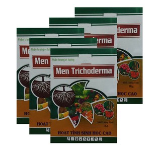 [HÀNG CHÍNH HÃNG] Phân bón Men Trichoderma Men Trichoderma - Nấm Vi Sinh (Bao 1 Kg)